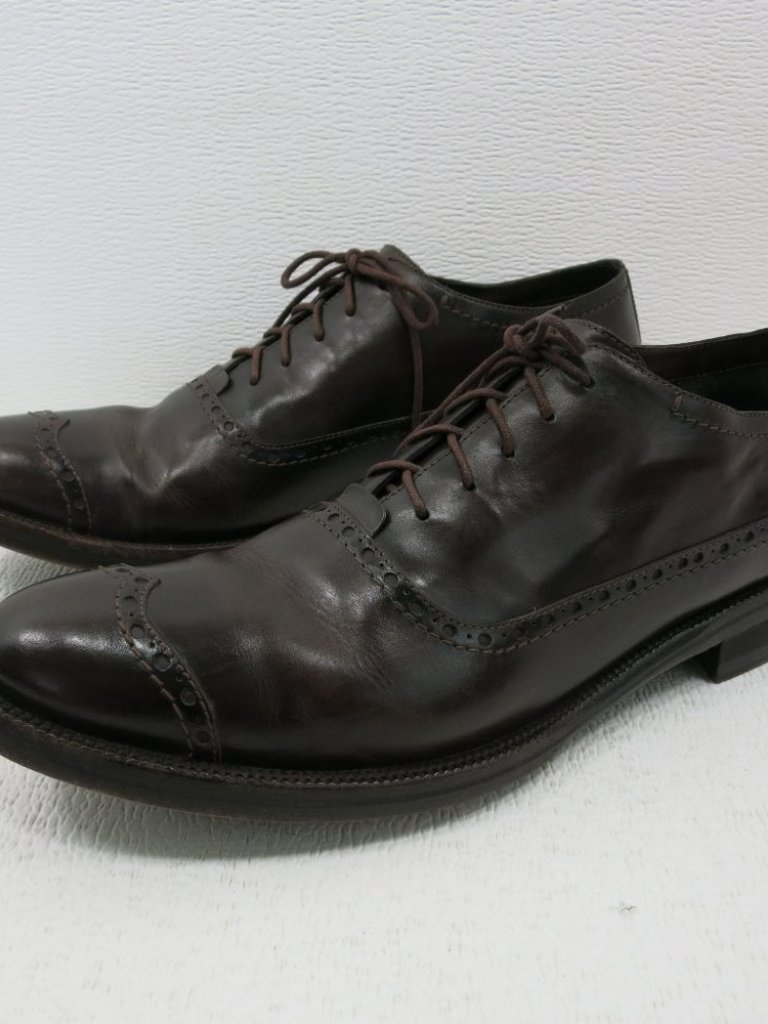 Costume National Homme Leather Dress Oxfords Shoes Men's Formal Footwear 10.5